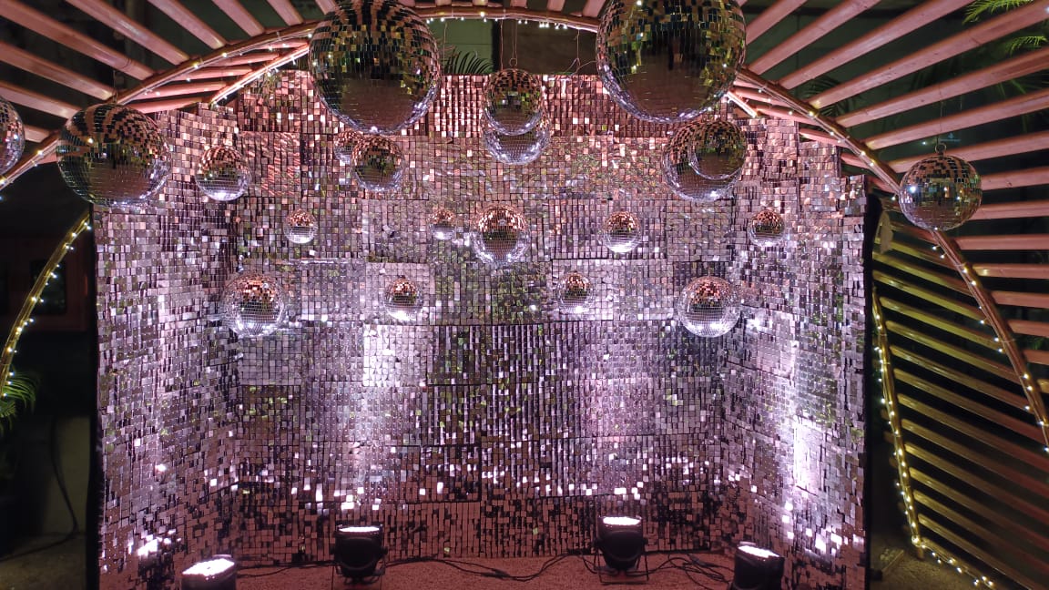 baby shower stage decor